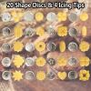 Cookie Press Gun Kit Includes 20 Cookie Dies For DIY Biscuit Maker And Christmas Cookie