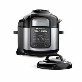 Ninja FD401 Foodi 12-in-1 Deluxe XL 8 qt. Pressure Cooker & Air Fryer that Steams, Slow Cooks, Sears, SautÃ©s, Dehydrates & More