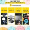 VEVOR Electric Donut Maker, 9 Holes Commercial Donut Machine, 2000W Electric Doughnut Machine, Double-Sided Heating Commercial Donut Maker