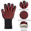 BBQ Gloves, 1472°F Heat Resistant Grilling Gloves, Non-Slip Oven Gloves