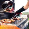 BBQ Gloves, 1472°F Heat Resistant Grilling Gloves, Non-Slip Oven Gloves