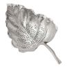 Tin Leaf Tea Strainer Handmade Tea Infuser Chinese Style Tea Strainer Tea Filter Kung Fu Tea Accessory,Silver - Default