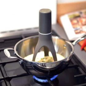 The Unique Automatic Pan Stirrer - Longer Nylon Legs Kitchen Tools Automatic Triangle Mixer Whisk - Longer Nylon Legs