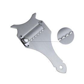 Adjustable Truffle Plane Stainless Steel Cheese Slicer Chocolate Shaver Food Garnishing Metal Kitchen Handheld Tool - stainless steel