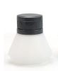 Mini Portable Bottle Dispenser Silicone Leak Proof Squeezable Salad Dressing Mayo Ketchup Mustard Hot Sauce Bottle Kitchen Tool - black
