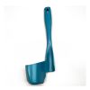 Food Processor Spatula for Thermomix Rotating Scraper for Pots Wall Food Removal Collection and Processing Tools Kitchen Utensil - blue