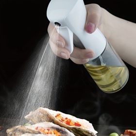 Kitchen Oil Bottle Barbecue Cooking Oil Sprayer Bottle - White