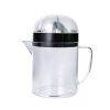 Manual Hand Squeezer Lime Press with Strainer Built-in Measuring Cup and Pitcher 500ml Citrus Lemon Orange Juicer - Clear