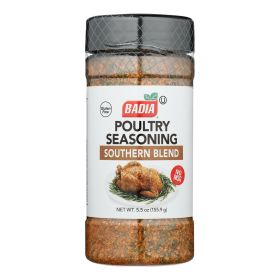 Badia Spices Southern Blend Poultry Seasoning, Southern Blend - Case Of 6 - 5.5 Oz - Default