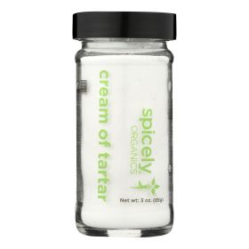 Spicely Organics - Organic Cream Of Tartar - Case Of 3 - 3 Oz. - Default