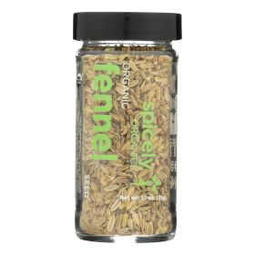 Spicely Organics - Organic Fennel - Seeds - Case Of 3 - 1.1 Oz. - Default