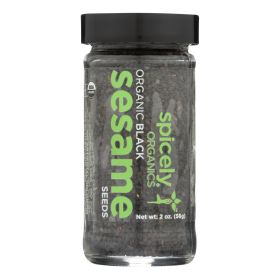 Spicely Organics - Organic Sesame - Black - Case Of 3 - 2 Oz. - Default