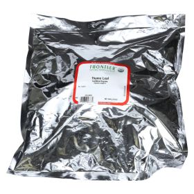 Frontier Herb Thyme Leaf Organic Whole Fancy Grade - Single Bulk Item - 1lb - Default