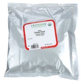 Frontier Herb Fennel Seed Organic Whole - Single Bulk Item - 1lb - Default
