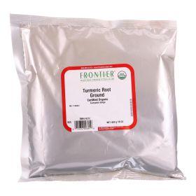Frontier Herb Turmeric Root - Organic - Powder - Ground - Bulk - 1 Lb - Default