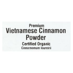 Frontier Herb Cinnamon - Organic - Ground - Vietnamese - 5 Percent Oil - Bulk - 1 Lb - Default