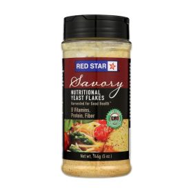 Red Star Nutritional Yeast Vegetarian Support Formula - Yeast Flakes - Mini - Case Of 6 - 5 Oz. - Default