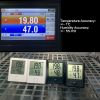 Mini Hygro-Thermometer Digital Monitor Humidity Gauge - White