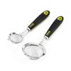 Fine Mesh Strainer Sifter Sieve with Non Slip Handles Stainless Steel for Flour Powdered Sugar Cocoa Baking Powder Baking Tool - medium