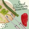 Vegetable Corer - Silver