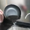 Silicone Food Strainer Clip - BLACK