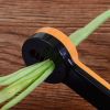 Bean Slicer Multifunction Cutter Snow Bean Green Bean French Stainless Steel Long Bean Shredder Home Kitchen Tool - orange
