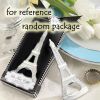 4 Pcs Eiffel Tower Stainless Steel Soda Beer Bottle Opener Gift Box Wedding - Default
