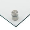 Kitchen Backsplash Transparent 39.4"x15.7" Tempered Glass - Transparent