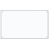 Kitchen Backsplash Transparent 39.4"x23.6" Tempered Glass - Transparent
