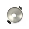 Double Handle Wide-Mouth Funnel Stainless Steel Sturdy and Heat Resistant Funnel Kitchen Gadget Tool - stainless steel