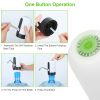 Electric Water Bottle Dispenser Rechargeable Automatic Drinking Water Bottle Pump For 2-5 Gallon Bottle - White
