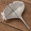 Tin Dragonfly Tea Strainer Handmade Tea Infuser Chinese Style Tea Strainer Tea Filter Kung Fu Tea Accessory,Silver - Default