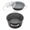 Serenk Excellence Pots and Pan Set Stock Pot Egg Pan Nonstick 4 Pcs - Default Title