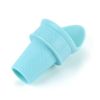 Ice Cream Holder Silicone Ice Cream Cone Ice Cream Cup Cone Shaped Reusable Ice Cream Holder - blue