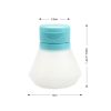 Mini Portable Bottle Dispenser Silicone Leak Proof Squeezable Salad Dressing Mayo Ketchup Mustard Hot Sauce Bottle Kitchen Tool - blue