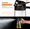 Olive Oil Dispenser, 2 in 1 Oil Sprayer for Cooking - black