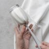 Cup Cleaning Brush Long Handle Water Bottle Sponge Brush - WHITE