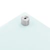 Kitchen Backsplash White 31.5"x23.6" Tempered Glass - White