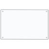 Kitchen Backsplash Transparent 31.5"x19.7" Tempered Glass - Transparent