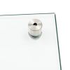 Kitchen Backsplash Transparent 35.4"x15.7" Tempered Glass - Transparent