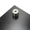 Kitchen Backsplash Black 31.5"x15.7" Tempered Glass - Black