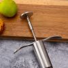 Cherry Pitter Seed Remover Hawthorn Core Remover Stainless Steel Gadget Fruit Red Jujube Fast Core Separator Remover Adjustable - stainless steel