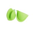 Crab Grab Silicone Finger Mitts - 2 Pack - GREEN