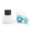 Mini Portable Bottle Dispenser Silicone Leak Proof Squeezable Salad Dressing Mayo Ketchup Mustard Hot Sauce Bottle Kitchen Tool - blue