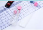 Learning Chopsticks Helper Training Chopstick Stainless Steel Chopsticks for Right or Left Handed Kids Teens Adults Beginners  - pink