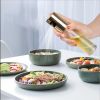 Olive Oil Mister Refillable Bottle Oil Dispenser with Oil Spray for Cooking Salad Grilling Roasting Air Fryer - Silver