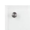 Kitchen Backsplash Transparent 35.4"x15.7" Tempered Glass - Transparent